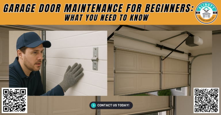 Garage Door Maintenance for Beginners: What You Need to Know 3 Garage Door Maintenance for Beginners: What You Need to Know - Alibott Garage Doors Co.