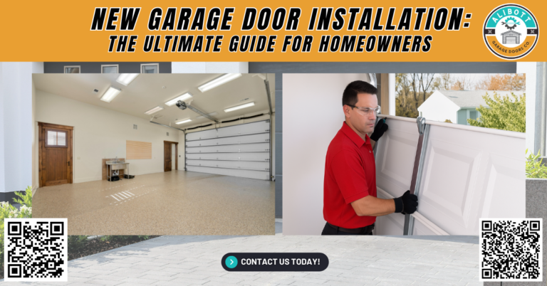 New Garage Door Installation: The Ultimate Guide for Homeowners 4 New Garage Door Installation: The Ultimate Guide for Homeowners - Alibott Garage Doors Co.