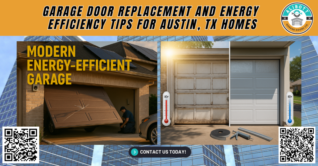 Garage Door Replacement and Energy Efficiency Tips for Austin, TX Homes 3 Garage Door Replacement and Energy Efficiency Tips for Austin, TX Homes - Alibott Garage Doors Co.